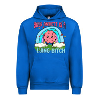 Cobalt your anxıett is a lying bitch malia Urban Hoodie - MaliasSmallBusiness