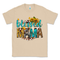 Mushroom blessed mama with sunflowers Classic Tee - texasbilliewilder