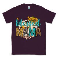 Plum blessed mama with sunflowers Classic Tee - texasbilliewilder