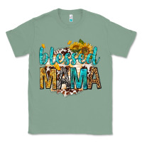 Sage blessed mama with sunflowers Classic Tee - texasbilliewilder