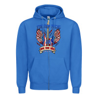 True Royal freedom rocks make some noise Zipper Hoodie - texasbilliewilder