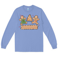Colony Blue gingerbread christmas Long Sleeve Tee - MaliasSmallBusiness