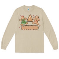 Mushroom gingerbread christmas Long Sleeve Tee - MaliasSmallBusiness