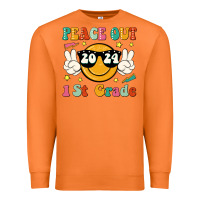 Carrot peace out 2024 1st grade Premium Sweatshirt - JahusDesignShop