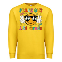 Lemon peace out 2024 1st grade Premium Sweatshirt - JahusDesignShop