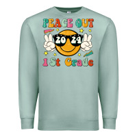 Seafoam peace out 2024 1st grade Premium Sweatshirt - JahusDesignShop