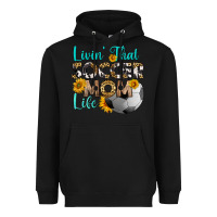 Black livin' that soccer mom life Heavyweight Hoodie - HRA Design Shop
