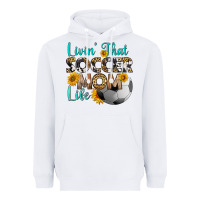 White livin' that soccer mom life Heavyweight Hoodie - HRA Design Shop