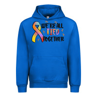 Cobalt we are all tied together Urban Hoodie - MaliasSmallBusiness
