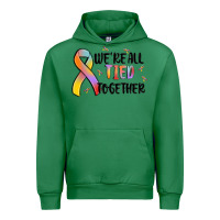 Emerald we are all tied together Urban Hoodie - MaliasSmallBusiness