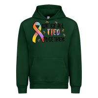 Forest Green we are all tied together Urban Hoodie - MaliasSmallBusiness