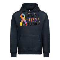 Navy we are all tied together Urban Hoodie - MaliasSmallBusiness