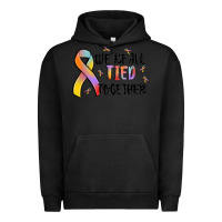 Pigment Black we are all tied together Urban Hoodie - MaliasSmallBusiness