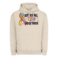 Pigment French Oak we are all tied together Urban Hoodie - MaliasSmallBusiness