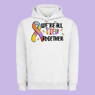 We Are All Tied Together Urban Hoodie Designed By Maliassmallbusiness