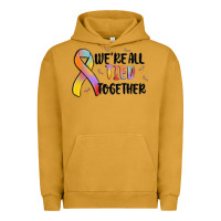 Pigment Peanut Butter we are all tied together Urban Hoodie - MaliasSmallBusiness