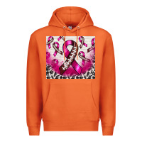 Carrot breast cancer american football ribbon Premium Hoodie - NancyCooperArtShop