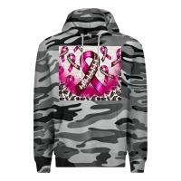 Slate Camo breast cancer american football ribbon Premium Hoodie - NancyCooperArtShop