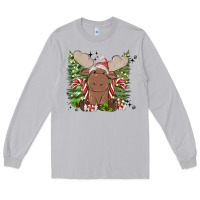 Moon Dust christmas reindeer Long Sleeve Tee - MaliasSmallBusiness