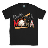 Black ballpark mama baseball Classic Tee - Zillion Design Studio