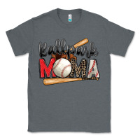 Charcoal Heather ballpark mama baseball Classic Tee - Zillion Design Studio