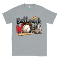 Heather Grey ballpark mama baseball Classic Tee - Zillion Design Studio