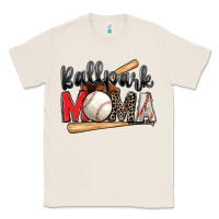 Natural ballpark mama baseball Classic Tee - Zillion Design Studio