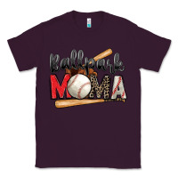 Plum ballpark mama baseball Classic Tee - Zillion Design Studio