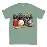 Sage ballpark mama baseball Classic Tee - Zillion Design Studio
