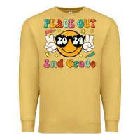 Antique Gold peace out 2024 2nd grade Premium Sweatshirt - JahusDesignShop