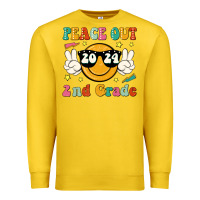 Lemon peace out 2024 2nd grade Premium Sweatshirt - JahusDesignShop