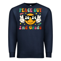 Navy peace out 2024 2nd grade Premium Sweatshirt - JahusDesignShop
