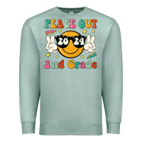Seafoam peace out 2024 2nd grade Premium Sweatshirt - JahusDesignShop