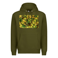 Army Green camouflage glitter background Premium Hoodie - RanaPortraitStore