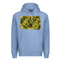 Colony Blue camouflage glitter background Premium Hoodie - RanaPortraitStore