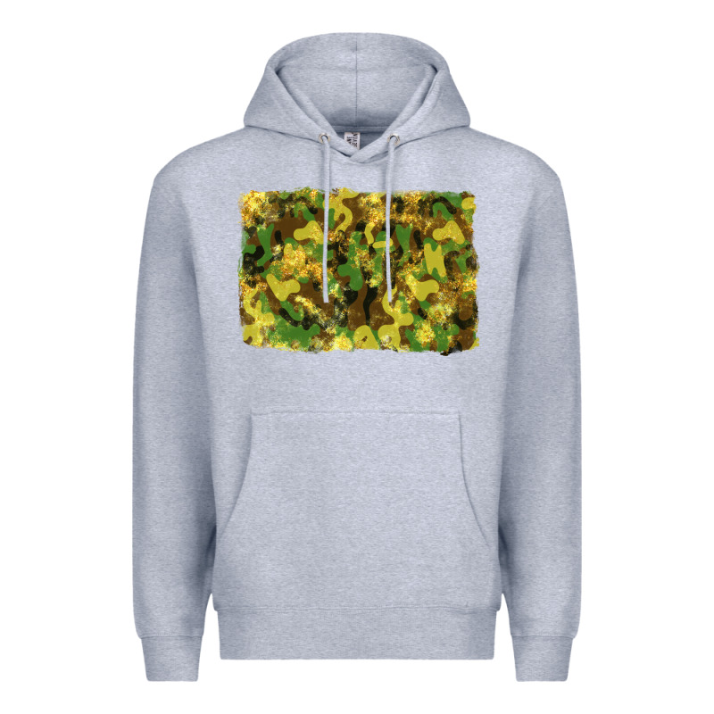 Camouflage Glitter Background Premium Hoodie by RanaPortraitStore | Teevron