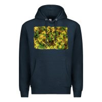 Navy camouflage glitter background Premium Hoodie - RanaPortraitStore
