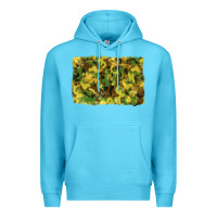 Ocean Blue camouflage glitter background Premium Hoodie - RanaPortraitStore