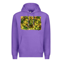 Purple camouflage glitter background Premium Hoodie - RanaPortraitStore