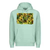 Seafoam camouflage glitter background Premium Hoodie - RanaPortraitStore