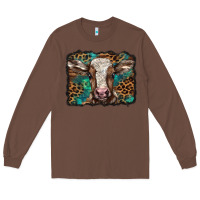 Chestnut Christmas background baby calf Long Sleeve Tee - BarkalooDesign