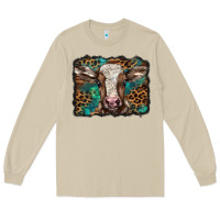 Mushroom Christmas background baby calf Long Sleeve Tee - BarkalooDesign