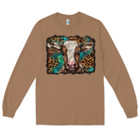 Toasted Coconut Christmas background baby calf Long Sleeve Tee - BarkalooDesign