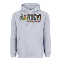 Heather Grey autism awareness Heavyweight Hoodie - SublimationCraftShop