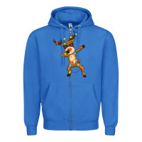 True Royal dabbing deer Zipper Hoodie - Zillion Design Studio