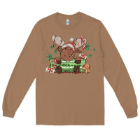 Toasted Coconut christmas reindeer Long Sleeve Tee - MaliasSmallBusiness