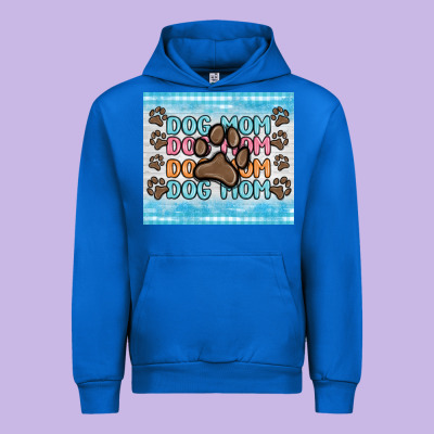 Dog Mom Urban Hoodie Designed By Maliassmallbusiness