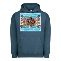 Pigment Midnight Navy dog mom Urban Hoodie - MaliasSmallBusiness