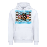 White dog mom Urban Hoodie - MaliasSmallBusiness