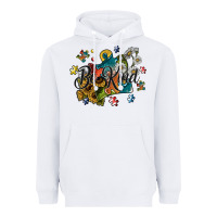 White be kind Heavyweight Hoodie - SublimationCraftShop